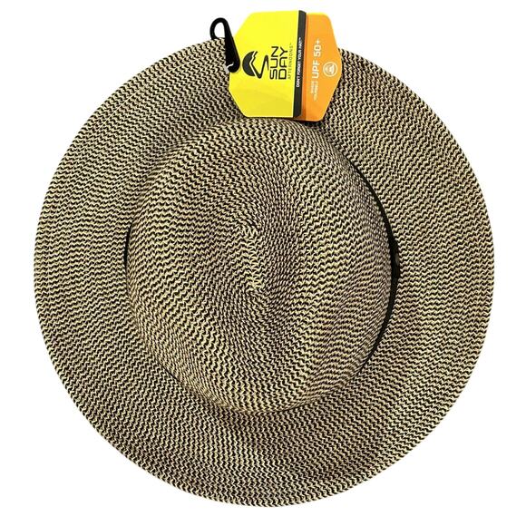 NWT Sun Day SPF 50+ Tweed Havana Hat size L - Picture 1 of 9